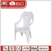 2015 le nouvelle chaise de conception en plastique avec bras / confortable chaise